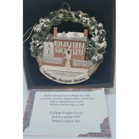 Hestia Ornament Collings- Knight House 1997 Limited Edition Hanging Decoration - Picture 1 of 12